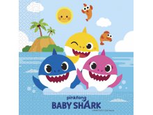 Servetėlės "Baby shark" (20vnt./33x33cm)